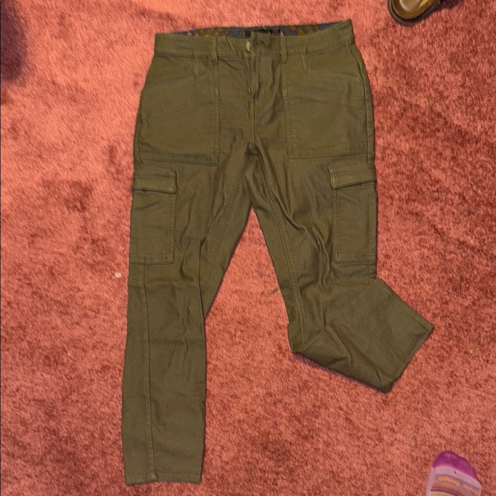 Women’s Prana Olive Cargo Pants hiking climbing pant